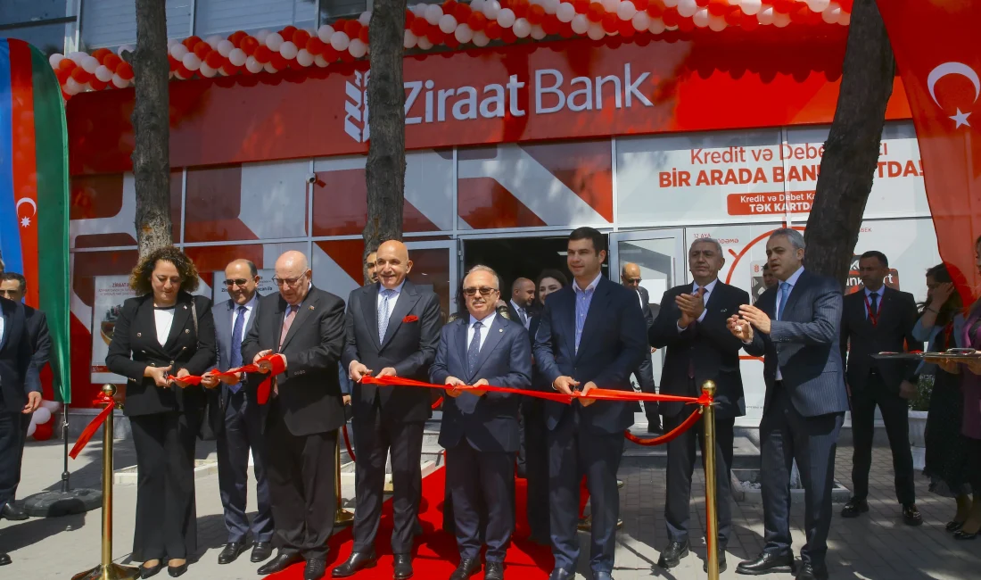 Ziraat Bank Azerbaycan, Bakü’deki Neftçiler bölgesinde 11. şubesini açarak ülkedeki