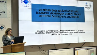 Kandilli Rasathanesi, Silivri açıklarında meydana gelen 6,1’lik depremin ardından İstanbul