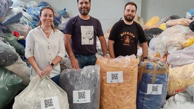 Swatchloop’un geliştirdiği yapay zeka destekli atık yönetim platformu, tekstil atıklarının