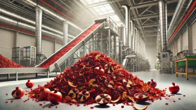 Atık nar kabukları, hayvansal deriye çevre dostu bir alternatif sunuyor.