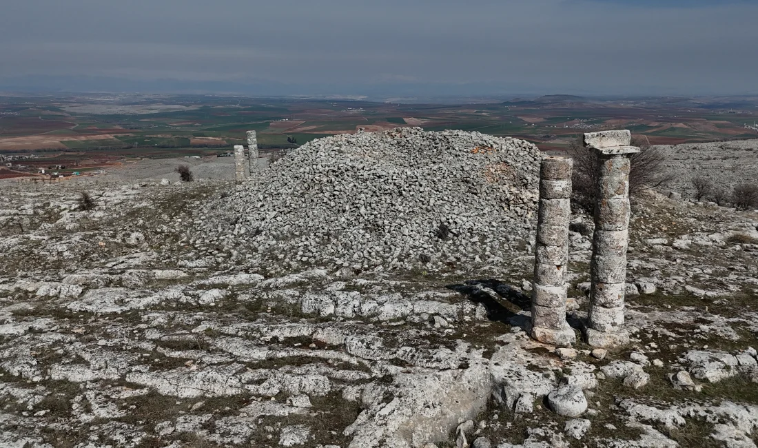 Kommagene Kralı II. Mithridates’e ait 2060 yıllık mezar yapısı olan