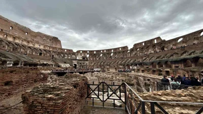 Bakan Ersoy, Roma’daki Kolezyum’da düzenlenen ve büyük ilgi gören Göbeklitepe