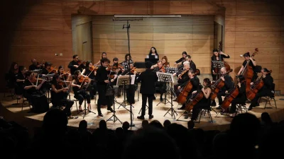 Başkentte müzikseverlerle buluşan Elvin Hoxha Ganiyev, performansıyla Uluslararası Ankara Müzik