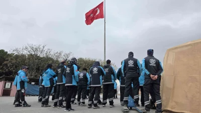 İstanbul'da gerçekleştirilen Ulusal Marmara Depremi Tatbikatı'nda, 16 ilin sağlık ekipleri