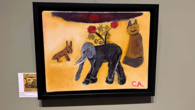 Çocukların iç dünyasını sanatla buluşturan sergi, minyatürlerden ilhamla hazırlanan eserlerle