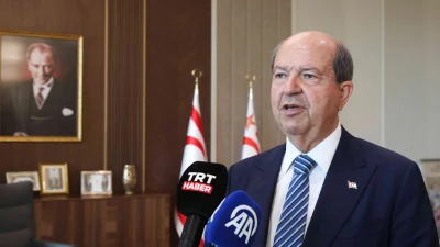 Cumhurbaşkanı Tatar, Kıbrıs’ta iki devletli çözümün kalıcı barış için tek