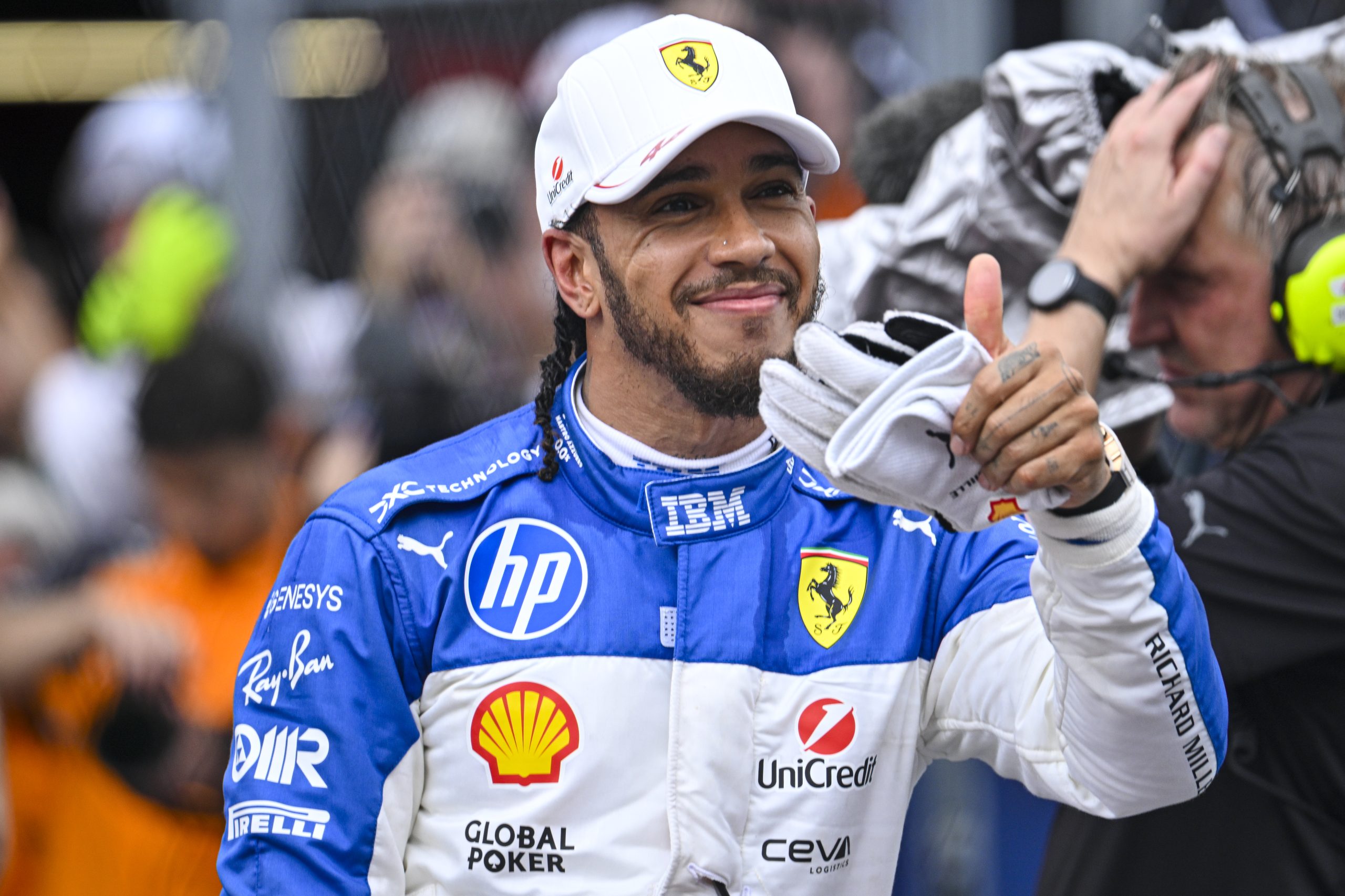 McLaren pilotu Lando Norris, Formula 1 Miami Grand Prix'si sprint