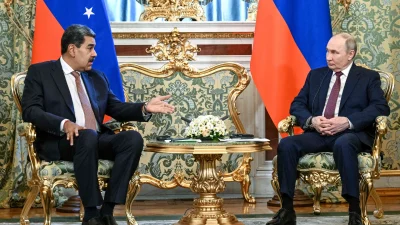 Venezuela lideri Maduro, Zafer Günü etkinlikleri kapsamında Moskova’da Putin ile