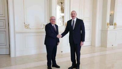 Milli Savunma Bakanı Yaşar Güler, Azerbaycan’da Cumhurbaşkanı Aliyev tarafından kabul
