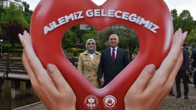 Trabzon'da Aile Yılı kapsamında düzenlenen festivalde, aile birliğinin güçlendirilmesi için