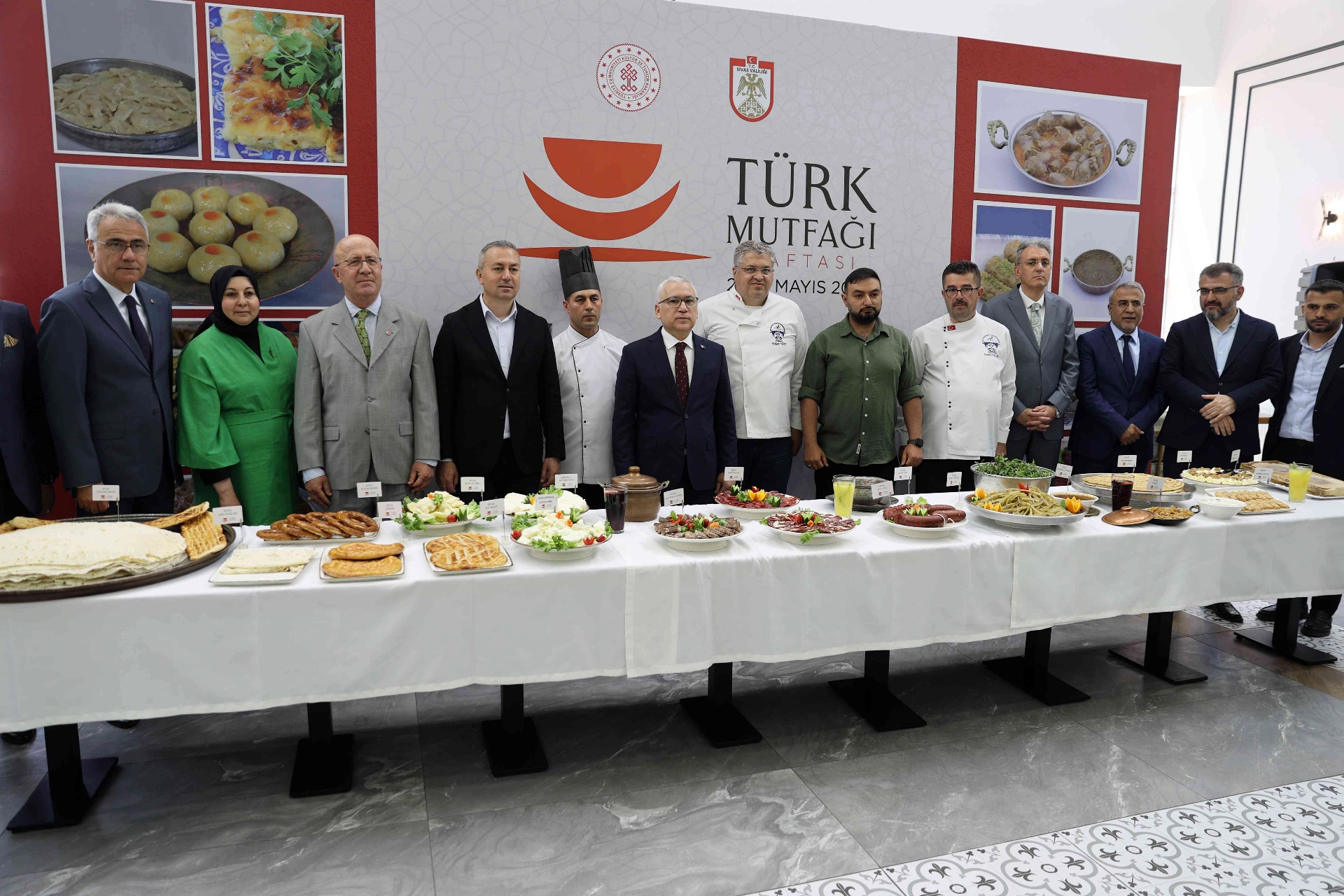 Sivas’ın tescilli ve geleneksel yemekleri, Türk Mutfağı Haftası kapsamında düzenlenen