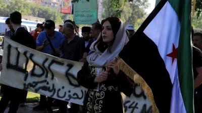 Şam'da Çerkes Sürgünü’nün 161. yılı dolayısıyla ilk kez düzenlenen anma