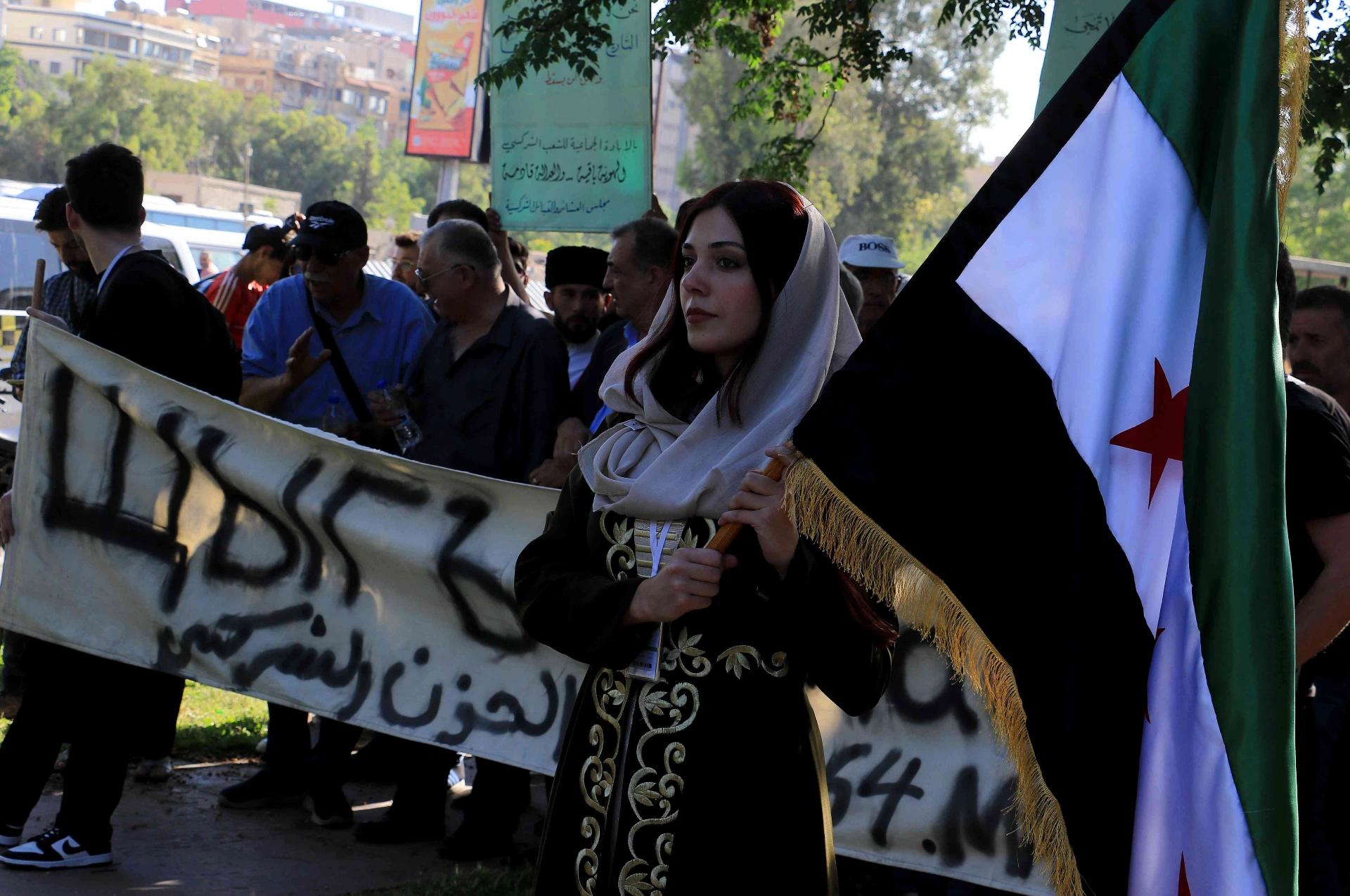 Şam'da Çerkes Sürgünü’nün 161. yılı dolayısıyla ilk kez düzenlenen anma