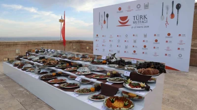 Mardin mutfağının zenginliği, Türk Mutfağı Haftası etkinliklerinde kaburga dolmasından harireye