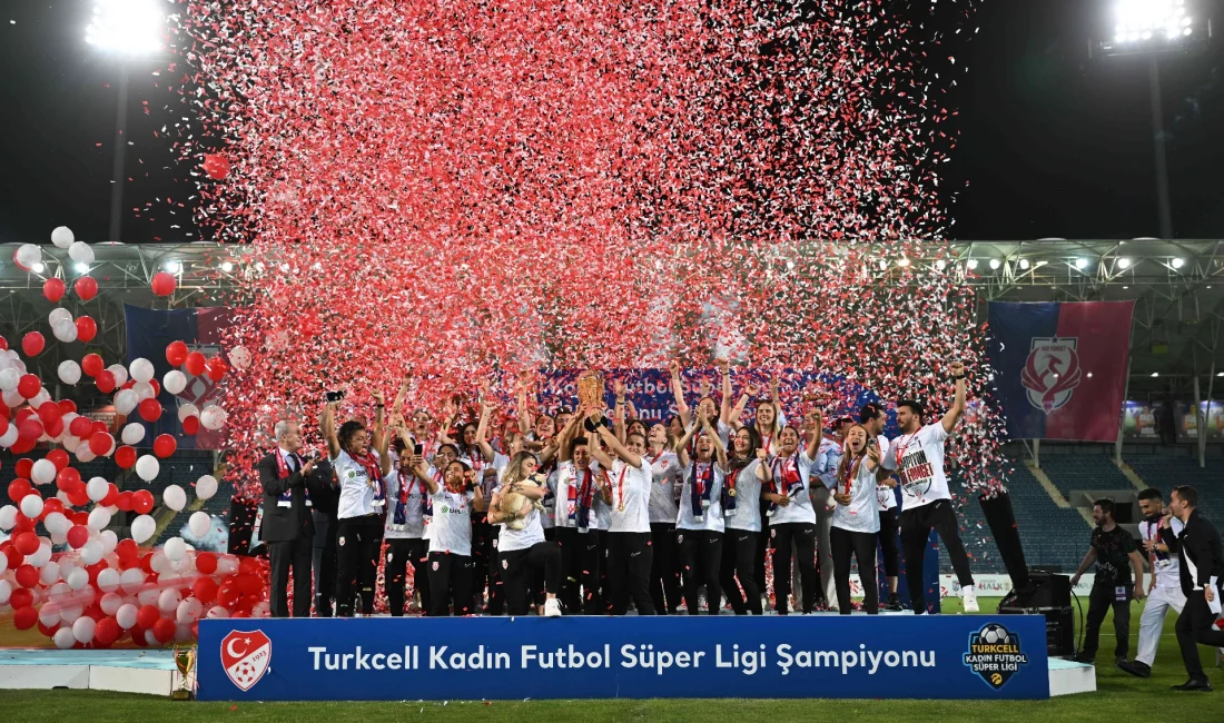 Ankara Büyükşehir Belediyesi FOMGET, 2024-2025 sezonu şampiyonluğunu renkli bir törenle