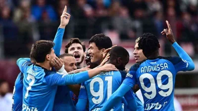 Napoli, Serie A’da 4. Kez Şampiyon Napoli, Cagliari karşısında aldığı 2-0’lık galibiyetle Serie A 2024-2025 sezonunu