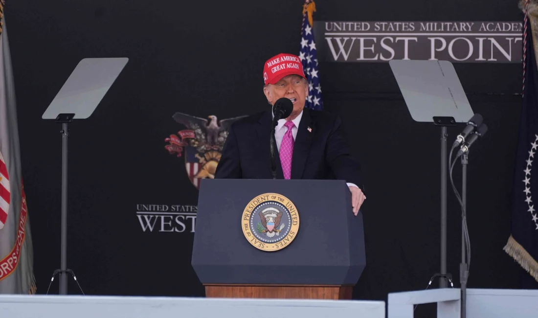 ABD Başkanı Trump, West Point'teki konuşmasında sınır güvenliğini ordunun temel