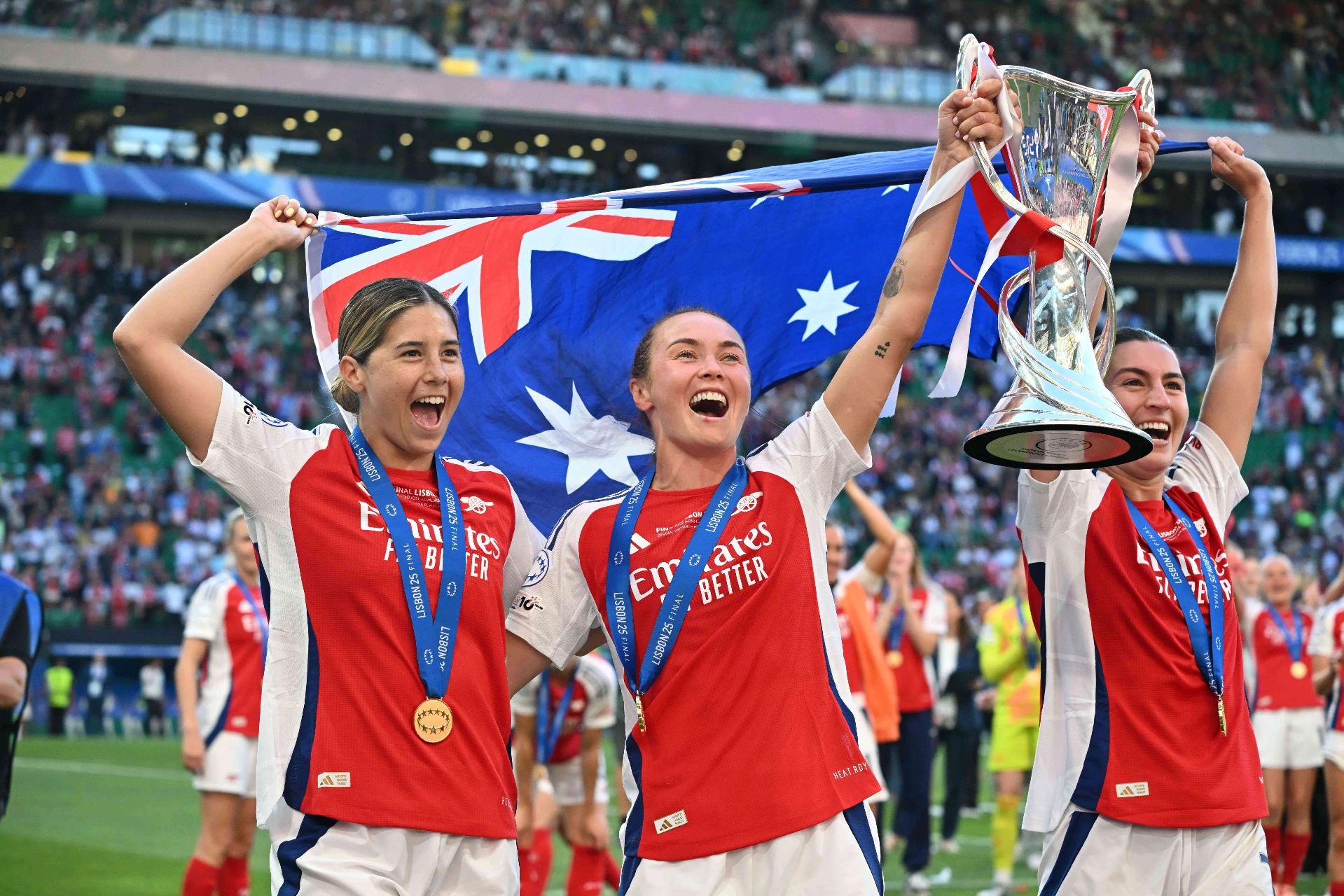 Kadınlar Şampiyonlar Ligi finalinde Arsenal, Barcelona'yı 1-0 yenerek 17 yıl