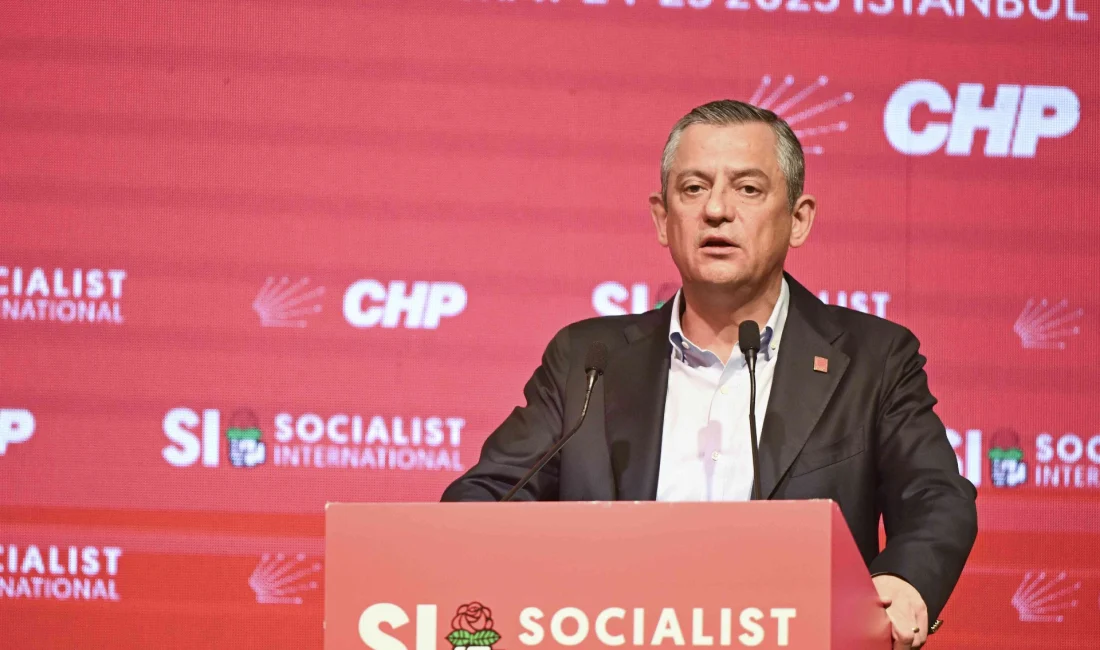 CHP Genel Başkanı Özel, küresel adaletsizliklere karşı dayanışma ve barış