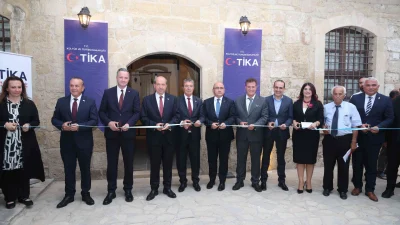 Türkiye'nin katkılarıyla restore edilen Lefkoşa Mevlevi Müzesi, düzenlenen törenle ziyaretçilere