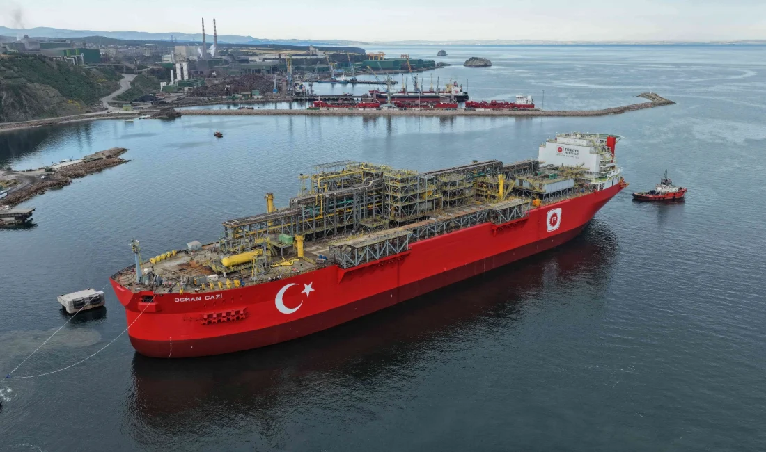 “Osman Gazi” Karadeniz’de Doğal Gaz Üretimini Katlayacak Enerji Bakanlığı, Osman Gazi Yüzer Üretim Platformu ile Karadeniz’deki doğal