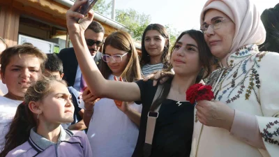 Türk Mutfağı Haftası için Nevşehir’e giden Emine Erdoğan, geleneksel yöntemlerle