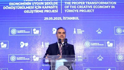 Sanayi ve Teknoloji Bakanı Mehmet Fatih Kacır, kreatif endüstrilerin Türkiye
