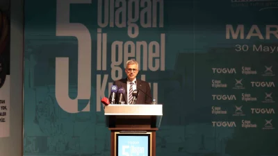 TÜGVA 5. Olağan Genel Kurulu'nda konuşan Sağlık Bakanı Memişoğlu, gençlere