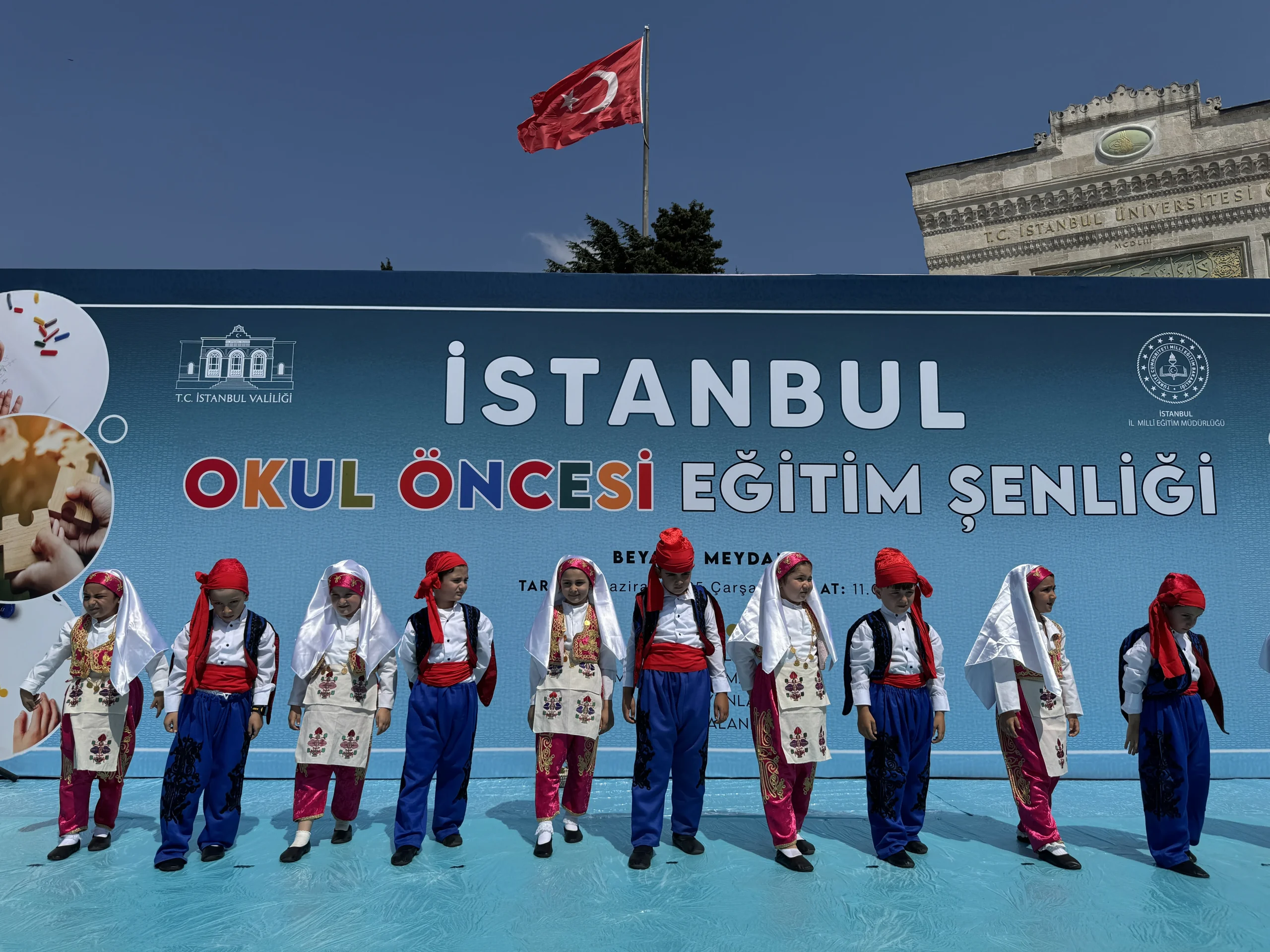 İstanbul’da düzenlenen Okul Öncesi Eğitim Şenliği’nde, okul öncesi okullaşma oranının