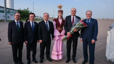 Numan Kurtulmuş, Kazakistan’da gerçekleştirilen TÜRKPA 14. Genel Kurulu’nda önemli temaslarda