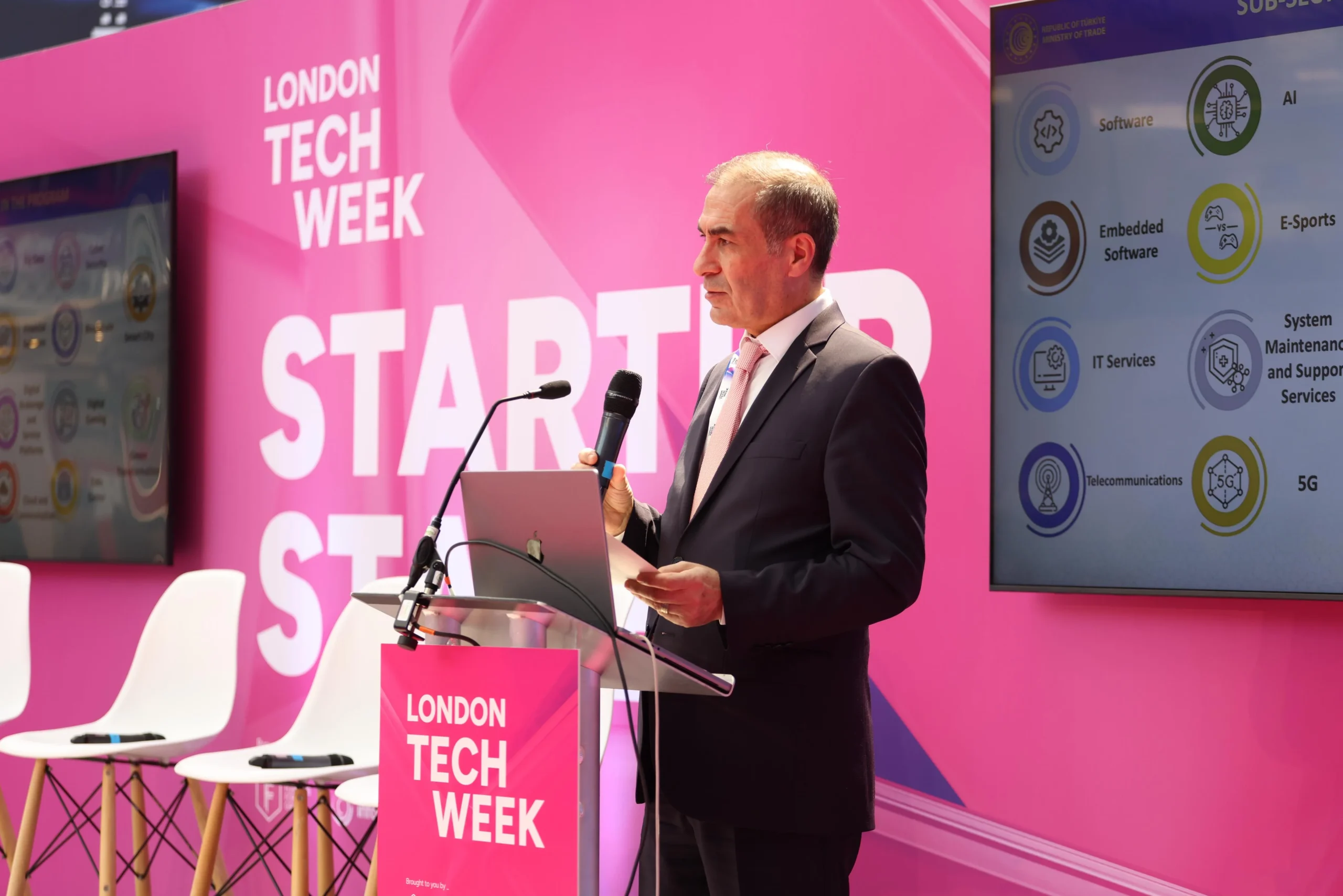 Londra Teknoloji Haftası'nda Türkiye’nin teknoloji ve startup ekosistemi uluslararası yatırımcılara