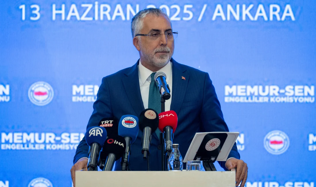  Çalışma ve Sosyal Güvenlik Bakanı Vedat Işıkhan, engelli istihdamında