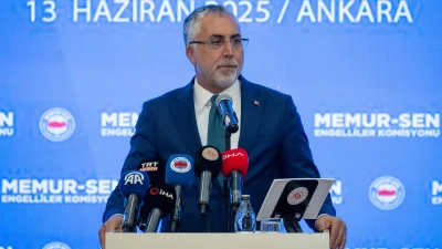  Çalışma ve Sosyal Güvenlik Bakanı Vedat Işıkhan, engelli istihdamında