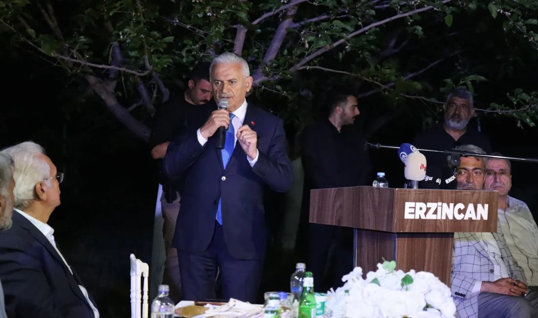  Binali Yıldırım, Erzincan’da yaptığı konuşmada Türkiye’nin sorumluluğunun büyüdüğünü ve