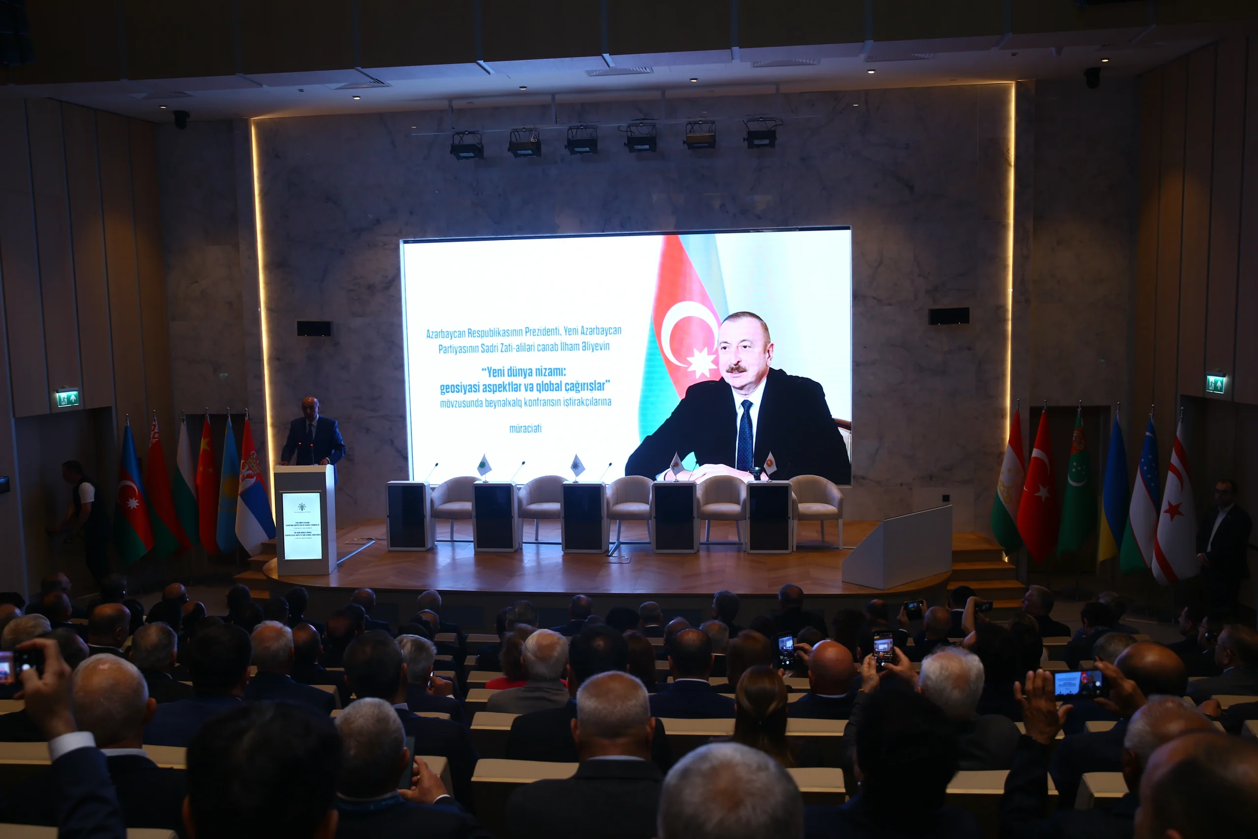  Cumhurbaşkanı Aliyev, Azerbaycan’ın Avrasya’da diyalog ve işbirliğini destekleyen adil