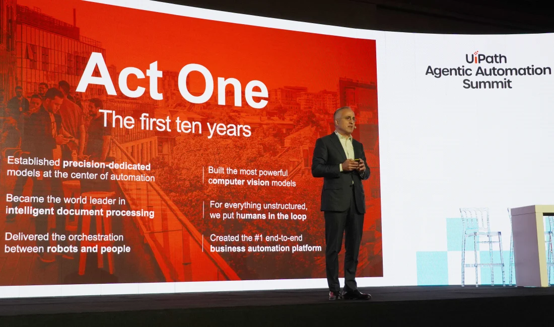  UiPath tarafından İstanbul’da düzenlenen Agentic Otomasyon Zirvesi, yapay zeka