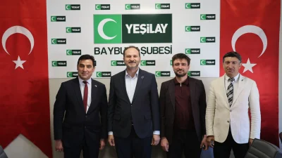  Yeşilay Genel Başkanı Mehmet Dinç, Bayburt YEDAM’da yaptığı açıklamada,