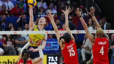  Kadınlar VNL’de Brezilya’ya 3-1 yenilen A Milli Takım, ilk