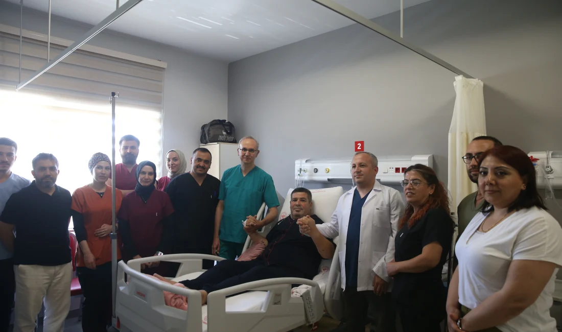  Deprem sonrası inşa edilen Kahramanmaraş Devlet Hastanesi’nde ilk açık