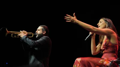  Ünlü müzisyen çift İbrahim Maalouf ve Hiba Tawaji, İstanbul’da