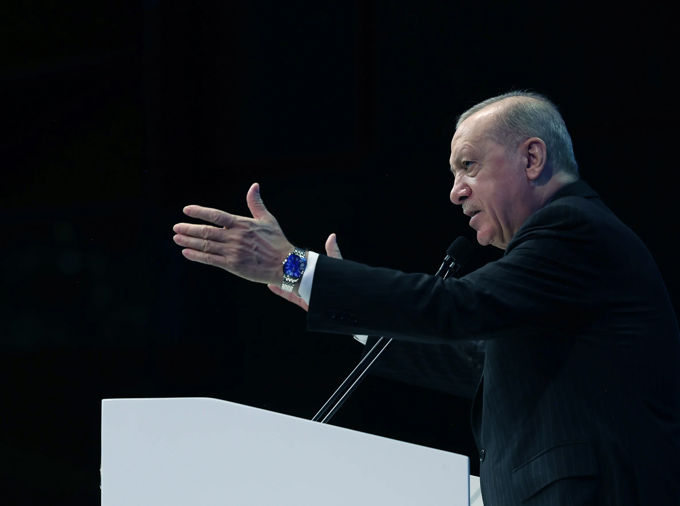 Erdoğan, Küresel Ulaştırma Koridorları Forumu'nda Türkiye'nin ulaştırma yatırımlarını anlattı: “Takoz