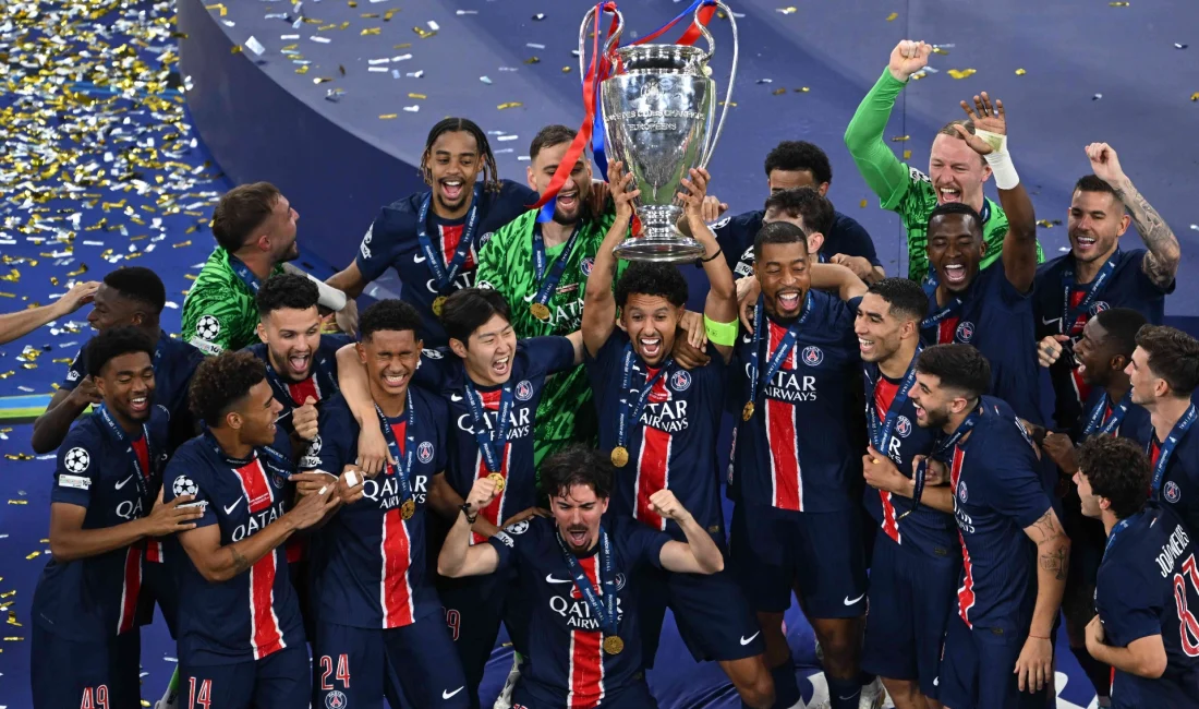 PSG, UEFA Şampiyonlar Ligi Finalinde Inter’i 5 Golle Dağıttı Münih’te oynanan UEFA Şampiyonlar Ligi finalinde Paris Saint-Germain, Inter’i 5-0’lık