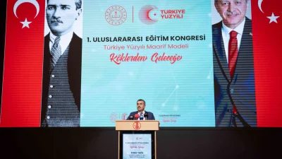 Milli Eğitim Bakanı Yusuf Tekin, 1. Uluslararası Eğitim Kongresi'nde eğitimde