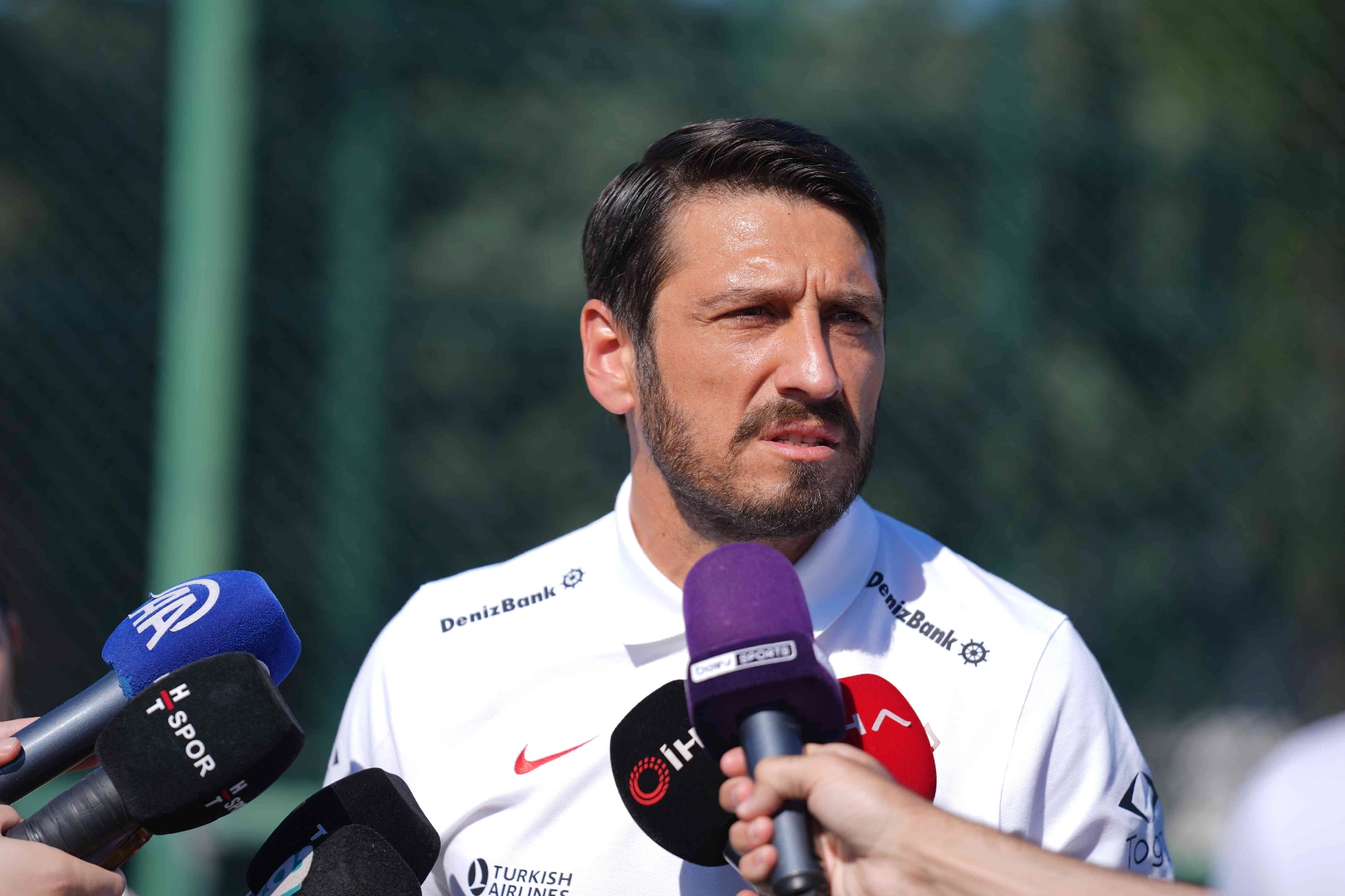 Ümit Milli Takım Teknik Direktörü Egemen Korkmaz, oyuncuların sahada yeterince