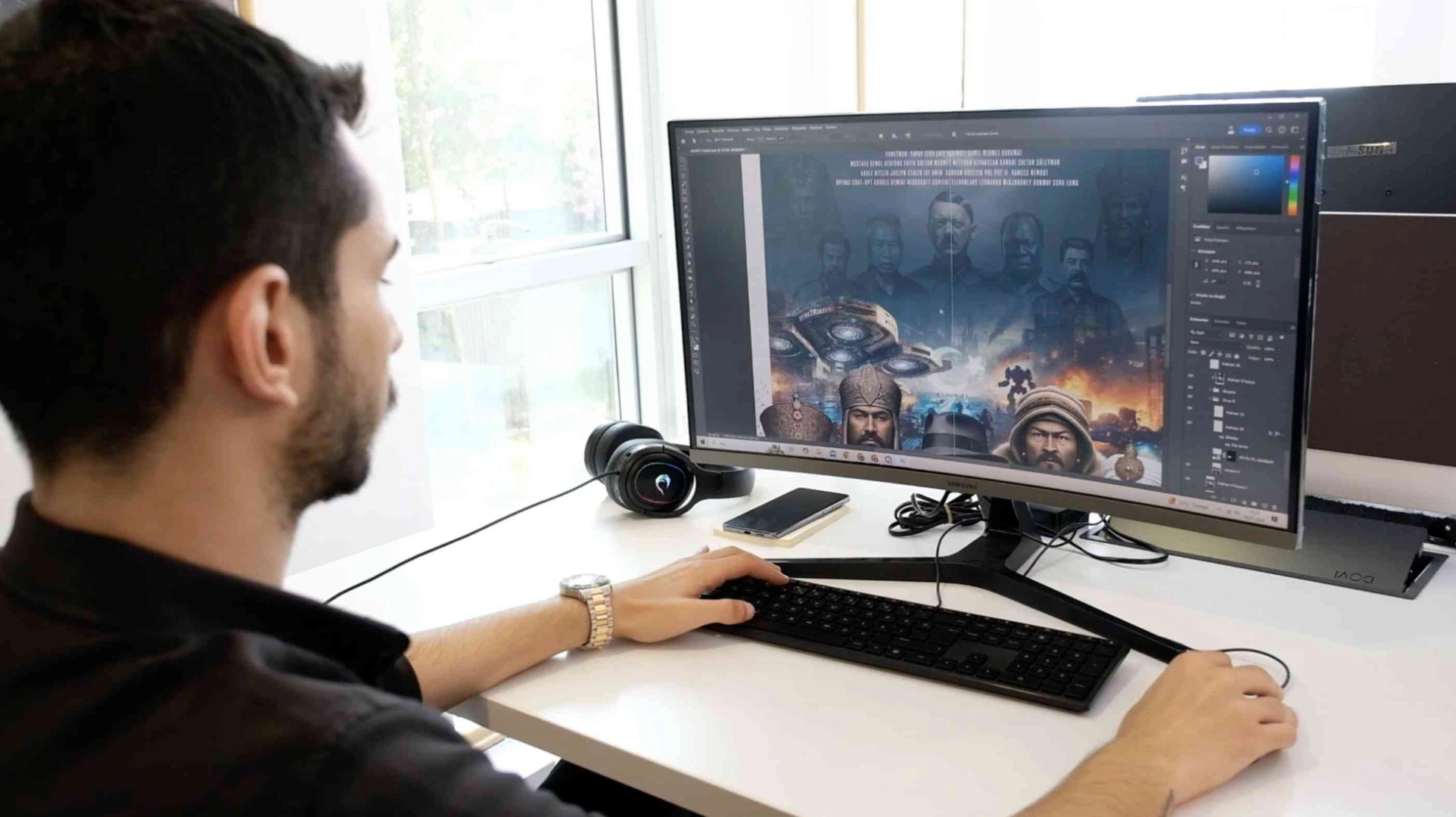 “Bilge 3071” filmi, yapay zeka teknolojisiyle üretildi. Filmde hem Türk