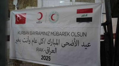 Türk Kızılay, Kurban Bayramı kapsamında Irak’ta ihtiyaç sahibi ailelere 9