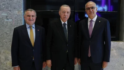 Cumhurbaşkanı Erdoğan, Mehmet Akif Üstündağ’ı FIVB Dünya Voleybol Konseyi Başkanı
