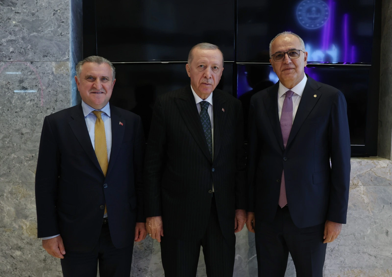 Cumhurbaşkanı Erdoğan, Mehmet Akif Üstündağ’ı FIVB Dünya Voleybol Konseyi Başkanı