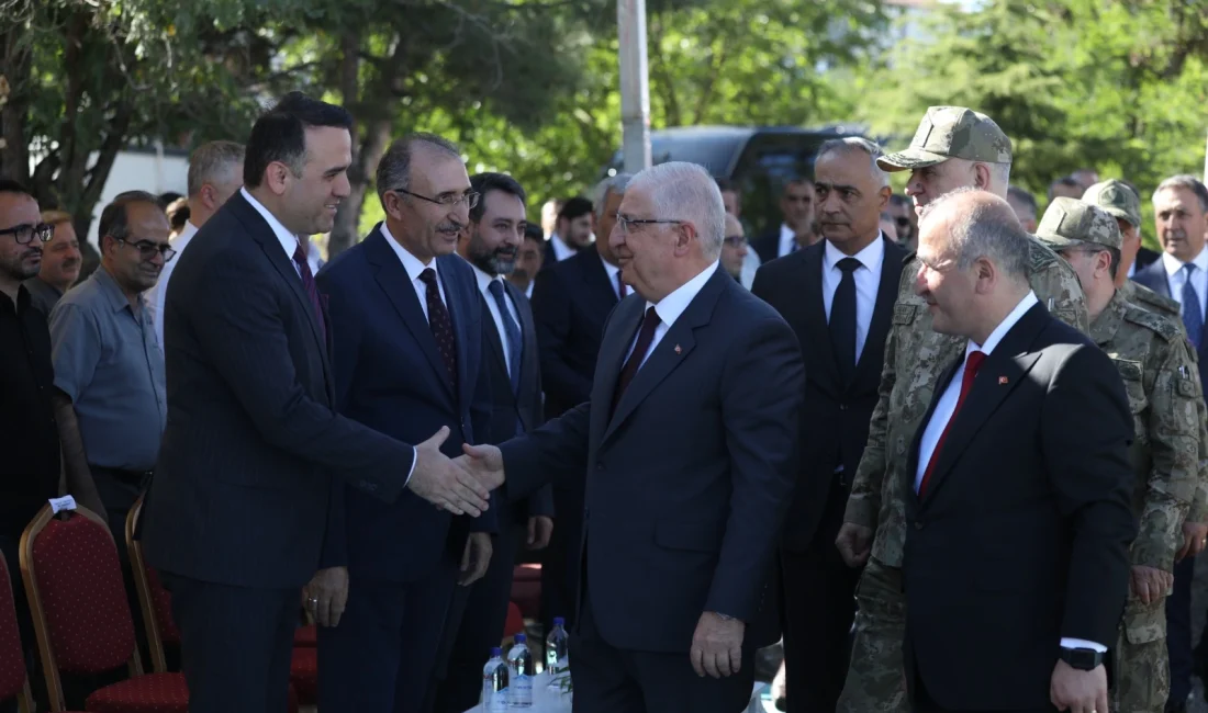 Bakan Yaşar Güler, Elazığ’da savunma sanayisindeki gelişmelerin Türkiye'yi daha güçlü