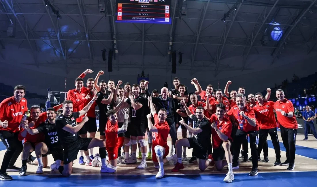  Türkiye, 2025 FIVB Milletler Ligi’nde Bulgaristan’ı 3-0 mağlup ederek